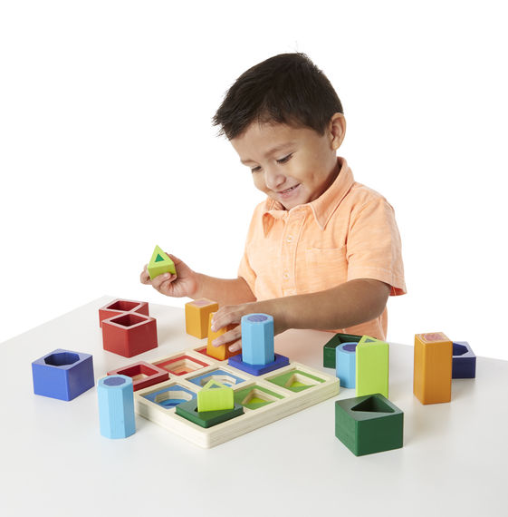 Shape Sequence Sorting Set by Melissa and Doug - Michelle Bradford